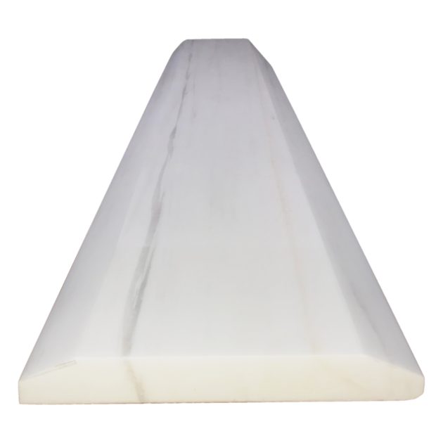 Mármol Bianco Dolomiti 36 x 5 x 3/4 pulgadas - Pulido, Doble Hollywood