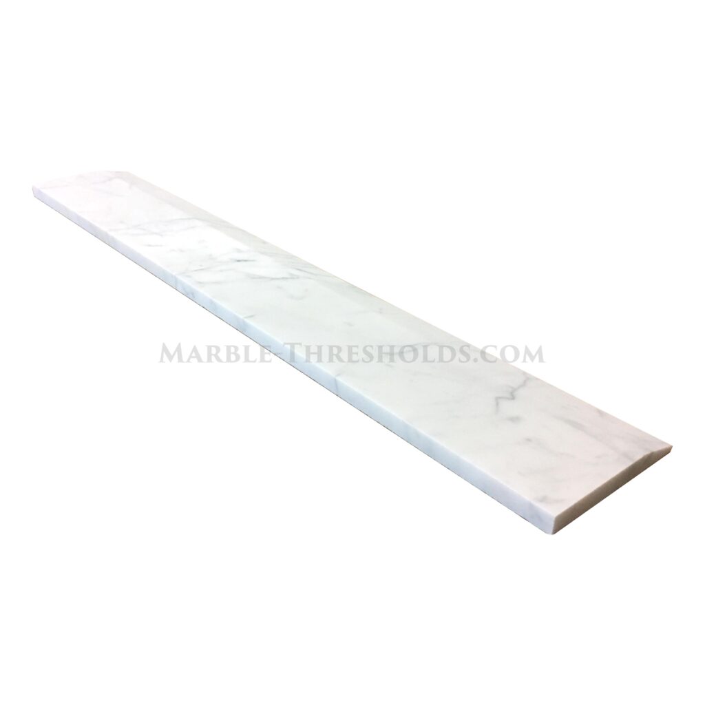 Buy Online Statuario Marble Saddle And Door Threshold 36 X 6 Inches