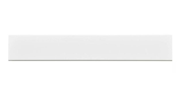 Pure White Quartz Threshold - 24 x 3 x 3/4 inches - Polished, Standard Beveled