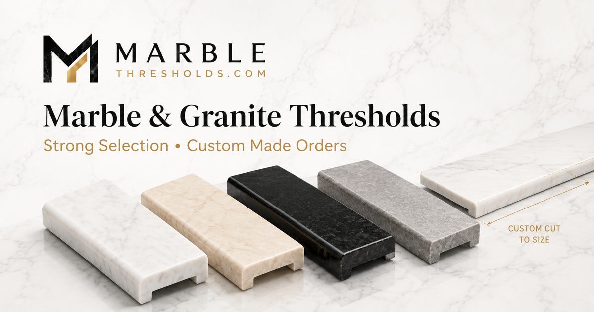 Engineered vs Natural Marble Threshold: Key Differences